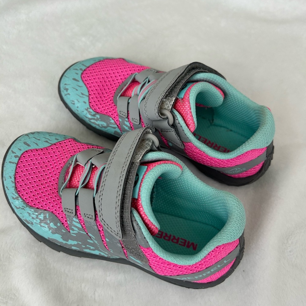 Merrell Kids' Pink and Teal Sneakers